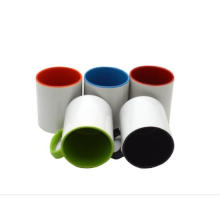 Hohe Qualität verschiedene Farben 11oz Keramik Kaffee Becher Sublimation Tumbler Porzellan Tassen einfache Kaffeetassen